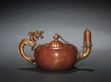 Oil Lamp, 1880. Creator: Gorham Manufacturing Company (American, founded 1831)
