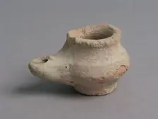 Oil Lamp, Coptic, 4th-7th century. Creator: Unknown