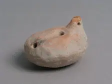 Oil Lamp, Coptic, 4th-7th century. Creator: Unknown
