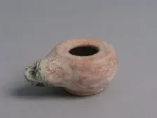 Oil Lamp, Coptic, 4th-7th century. Creator: Unknown