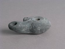 Oil Lamp, Coptic, 4th-7th century. Creator: Unknown