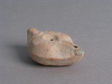 Oil Lamp, Coptic, 4th-7th century. Creator: Unknown