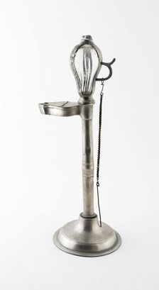 Oil Lamp for Measuring Time, Germany, c. 1800. Creator: Unknown