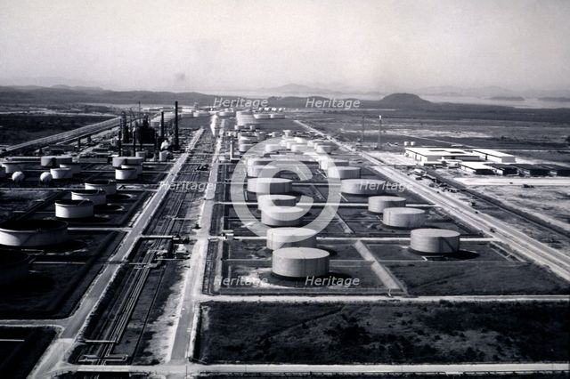 Oil refinery Cascias Duke in the state of Rio de Janeiro.