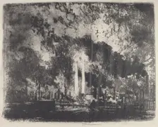 Oil Refining, Whiting, Indiana, 1915. Creator: Joseph Pennell