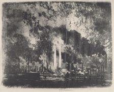 Oil Refining, Whiting, Indiana, 1915. Creator: Joseph Pennell