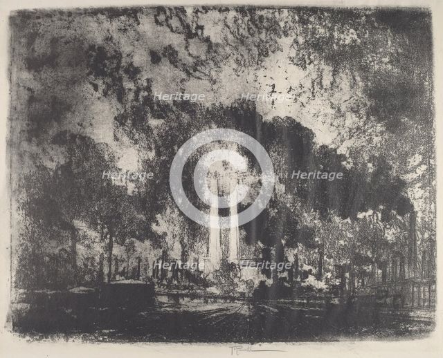 Oil Refining, Whiting, Indiana, 1915. Creator: Joseph Pennell.