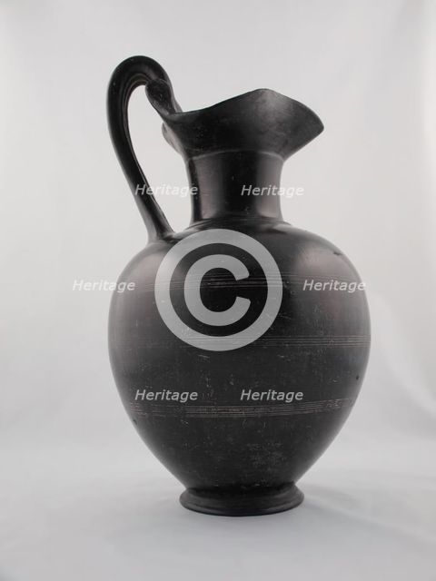 Oinochoe (Pitcher), 550-500 BCE. Creator: Unknown.