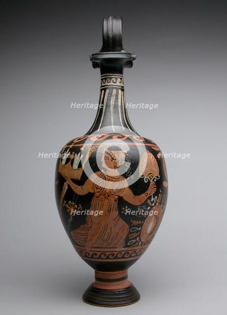 Oinochoe (Pitcher), end of 4th century BCE. Creator: Mattinata Painter.