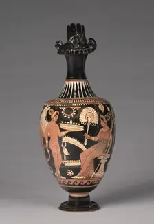 Oinochoe (Wine Jug), c. 330 BC. Creator: Unknown