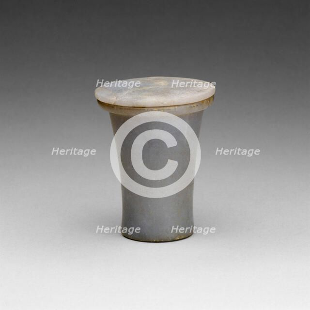 Ointment Jar with Lid, Egypt, Middle Kingdom, Dynasty 12 (about 1976-1794 BCE). Creator: Unknown.