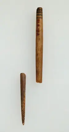Ointment Stick Fragment, Coptic, 4th century. Creator: Unknown