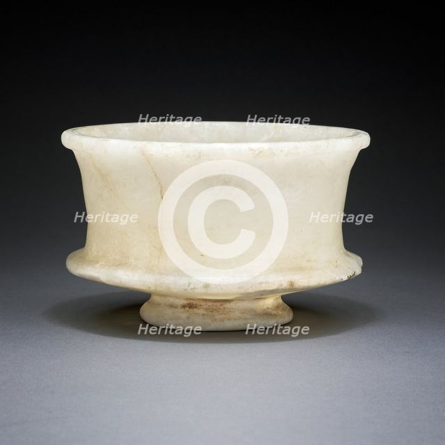 Ointment Vessel, Egypt, New Kingdom, Dynasty 18 (about 1550-1292 BCE). Creator: Unknown.