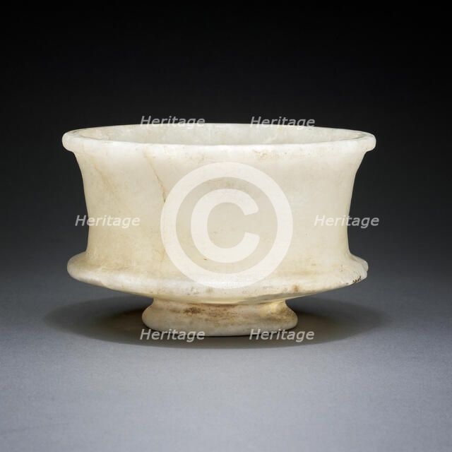 Ointment Vessel, Egypt, New Kingdom, Dynasty 18 (about 1550-1292 BCE). Creator: Unknown.