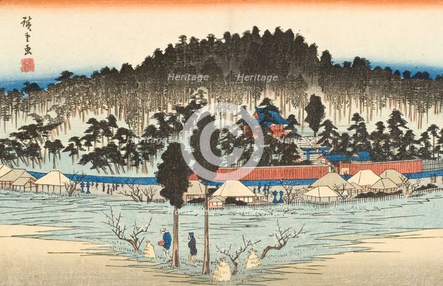 Oji Inari Shrine, c1840. Creator: Ando Hiroshige.