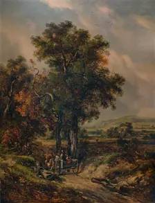 Okehampton 19th century, (1935). Artist: Richard Hilder