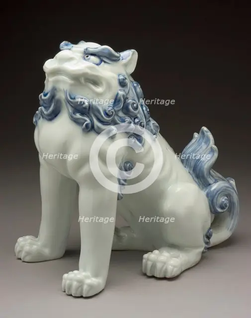 Okimono in the Form of a Chinese Lion, 19th century. Creator: Unknown.