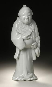 Okimono in the Form of a Standing Townsman, Late 19th century. Creator: Unknown