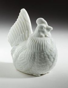 Okimono in the Form of a Small Cockerel, 19th century. Creator: Unknown