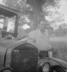 Oklahoma migrant, Texas., 1936. Creator: Dorothea Lange