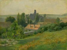 Okor Castle, 1893. Creator: Ludovit Cordak