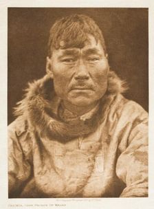 Oksiwik, Cape Prince of Wales, 1928. Creator: Edward Sheriff Curtis