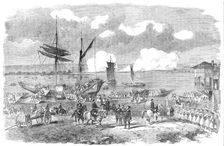 Oltenitza, from Turtukai - from an original drawing, 1854. Creator: Unknown