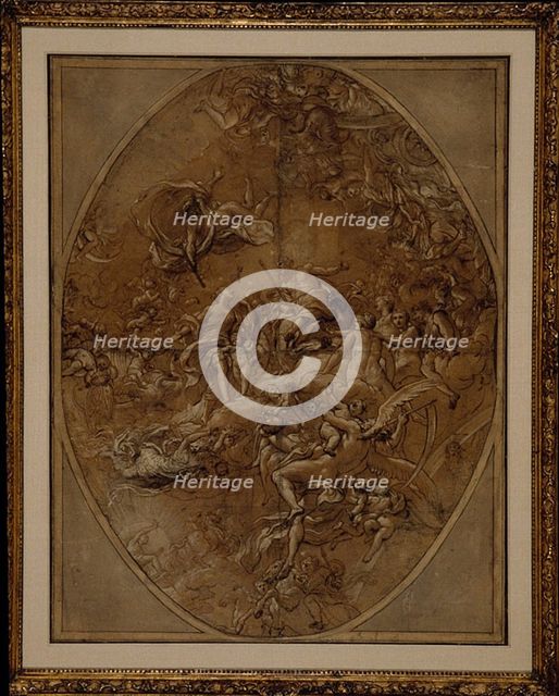 Olympus, 1743/1744. Creator: Lorenzo De Ferrari.