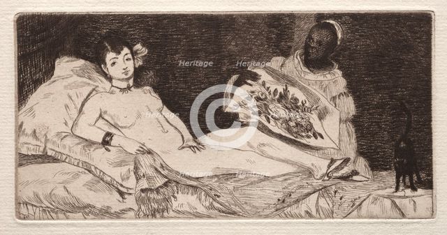 Olympia, 1867. Creator: Edouard Manet (French, 1832-1883).