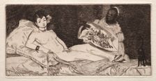 Olympia, 1867. Creator: Edouard Manet (French, 1832-1883)