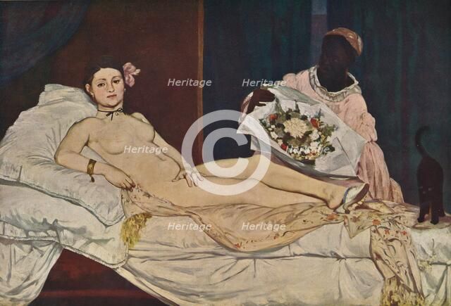 'Olympia', 1863. Artist: Edouard Manet.