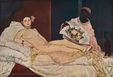 Olympia 1863. Artist: Edouard Manet