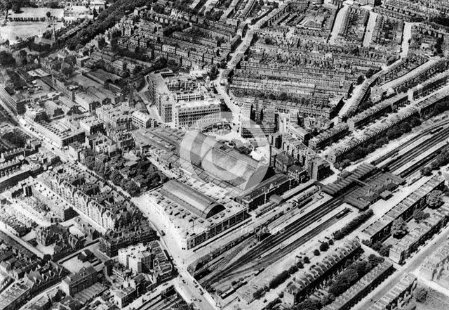 Olympia and the headquarters of the Post Office Savings Bank, London, 1926-1927. Artist: Unknown
