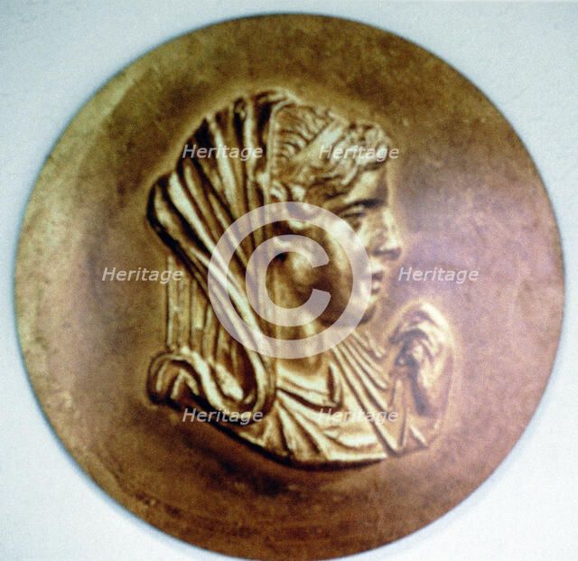 Olympias, queen of Macedon, 3rd century AD. Artist: Anon