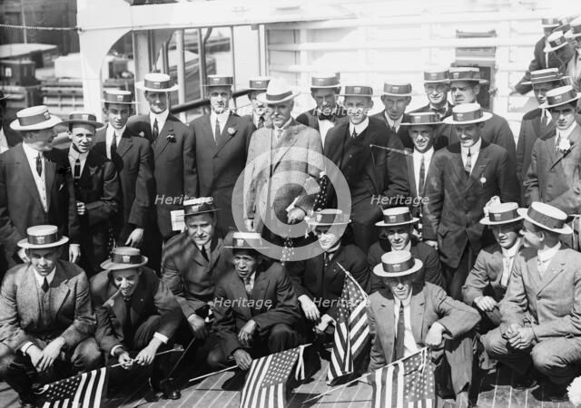 Olympic Athletes, 1912. Creator: Bain News Service.
