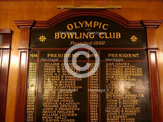 Olympic Bowling Club, Park Vale Road, Liverpool, 2006. Creator: Simon Inglis.