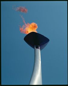 Olympic flame for the 1992 Olympics in Barcelona
