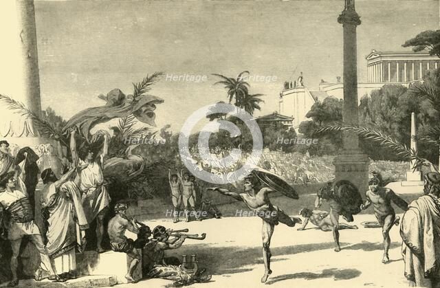 'Olympic Games', 1890.   Creator: Unknown.