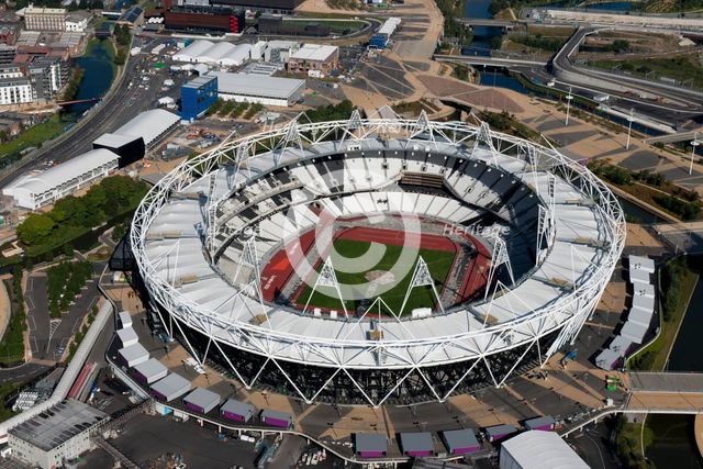 Olympic Stadium, Queen Elizabeth Olympic Park, London, 2012.  Artist: Damian Grady.