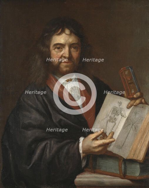 Olaus Rudbeck d.a. (1630-1702), 1687. Creator: Kaspar Kenckel.