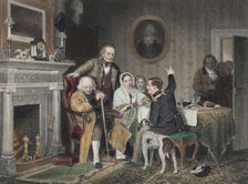 Old 76 and Young 48, 1851. Creator: Joseph Ives Pease