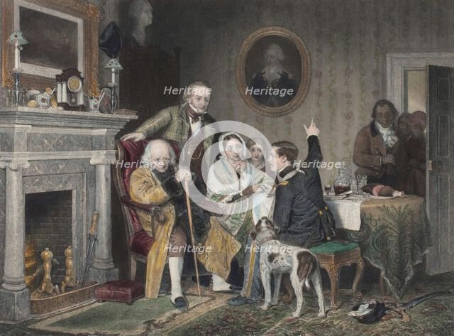 Old '76 and Young '48, 1851. Creator: Joseph Ives Pease.