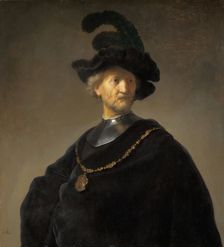 Old Man with a Gold Chain, 1631. Creator: Rembrandt Harmensz van Rijn