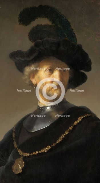 Old Man with a Gold Chain, 1631. Creator: Rembrandt Harmensz van Rijn.