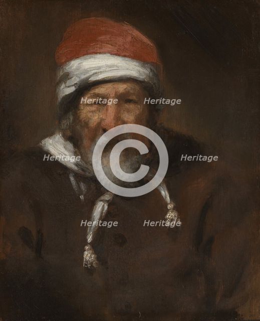 Old Man, c1655-1659. Creator: Abraham Van Dyck.