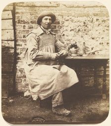 Old Man in Smock, about 1855-1865. Creator: John Whistler