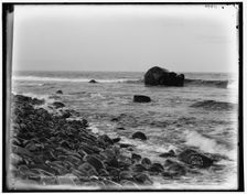 Old Man's Face, Point Judith, Narragansett, R.I., between 1880 and 1899. Creator: Unknown