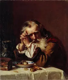 Old Man’s Head, 1872. Artist: Gun (Hun), Karl Fyodorovich (1830-1877)