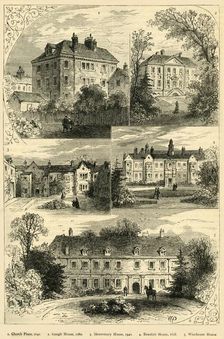 Old Mansions in Chelsea c1876. Creator: Unknown