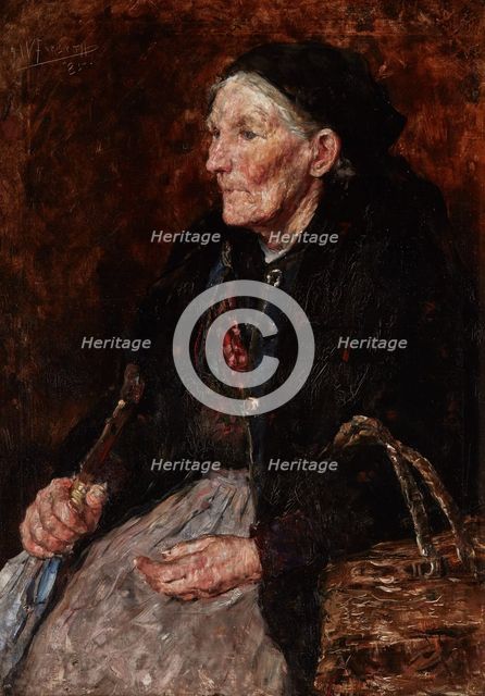 Old Market Woman, 1885. Creator: William Forsyth.